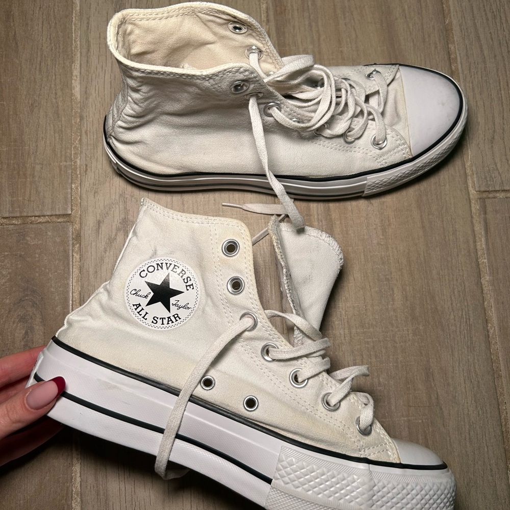 Converse Women's White High-Top Sneakers